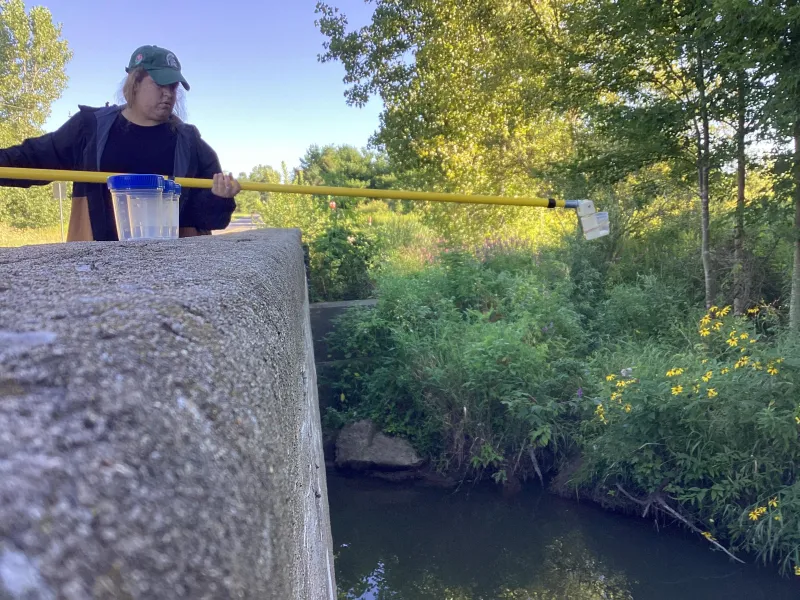 water sampling