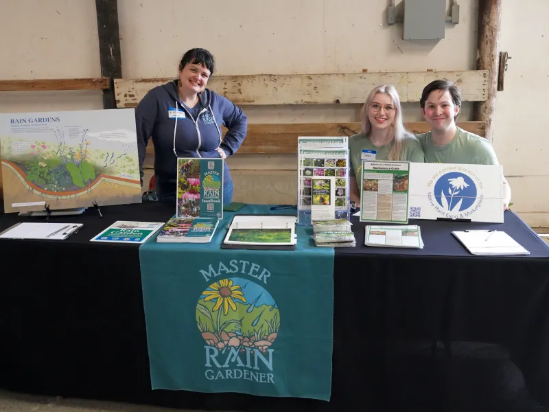 Event Sponsors: Master Rain Gardeners (Photo Credit: Paul Michael Peters)