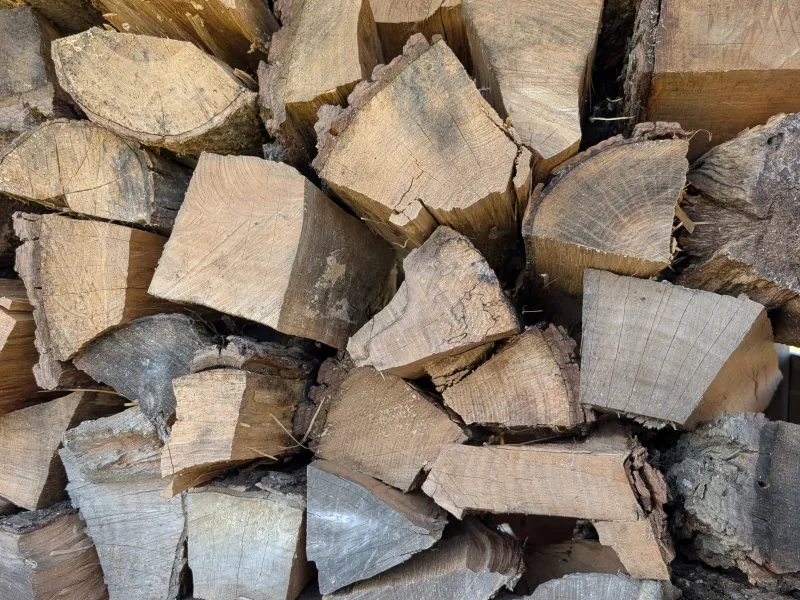 wood stacked