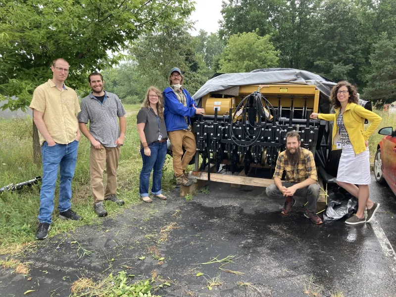 staff with no till drill