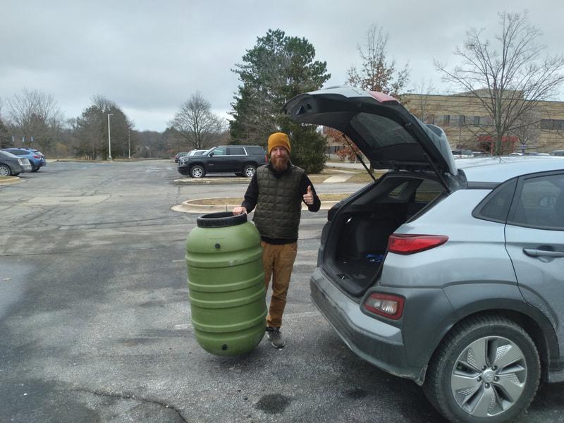 rain barrel customer