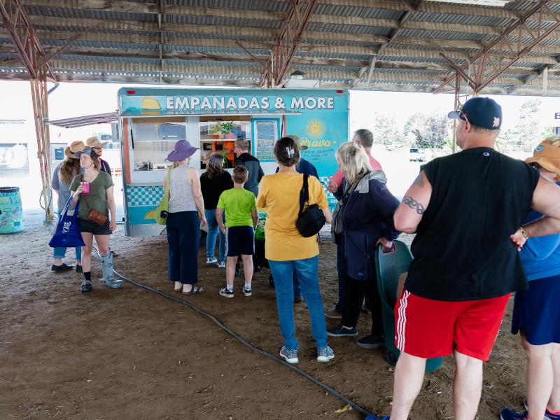 Fantastic food trucks at the Native Plant Expo!