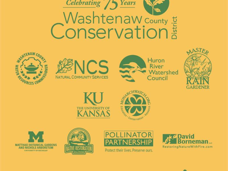 Native Plant Expo - Tshirts backside: Sponsors!