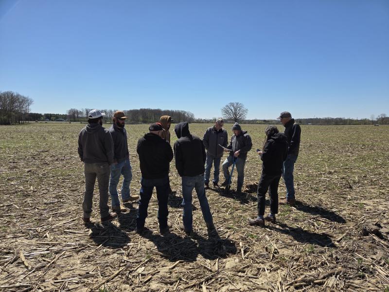 famers in a field