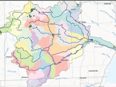 River Raisin Watershed (map)