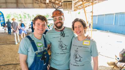 Walker, Doug, And Summer at the Native Plant Expo