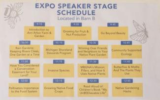 Speaker Stage schedule & topics