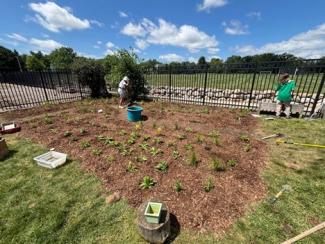 EMU Childrens institute SCHG garden