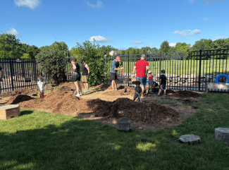 EMU Childrens institute SCHG garden