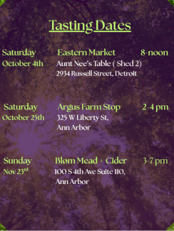 Agroforestry Event Dates Flier