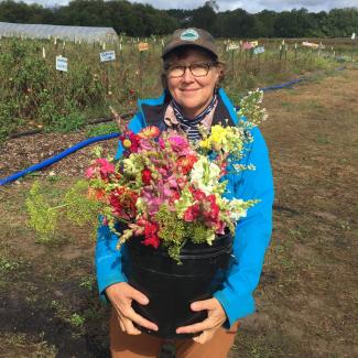 Kim Bayer, Small and/or Beginning Farmer of the Year