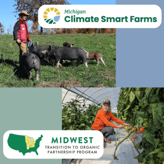 Michigan Climate Smart Farms & Transition to Organic Partnership Program