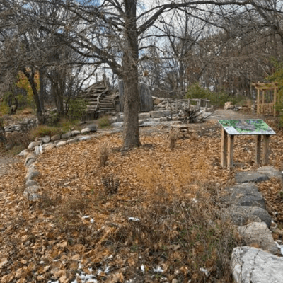 Leslie Science and Nature Center's SCHG garden fall 2025