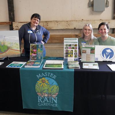 Master Rain Gardeners staff and volunteers, one of the event sponsors (Photo Credit: Paul Michael Peters)