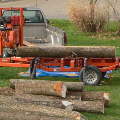 Dan Erickson's Portable sawmill